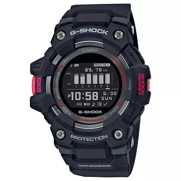 Casio G-Shock G-Squad Jam Tangan Pria GBD-100-1DR Waterproof