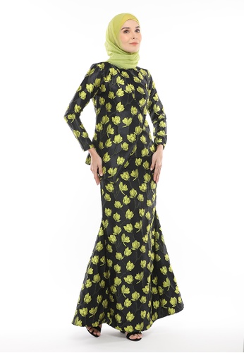 Buy Anastaze Elize from DLEQA in Black and Yellow at Zalora