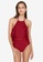 Trendyol red Ruffled Swimsuit 86C3FUS0A15381GS_1