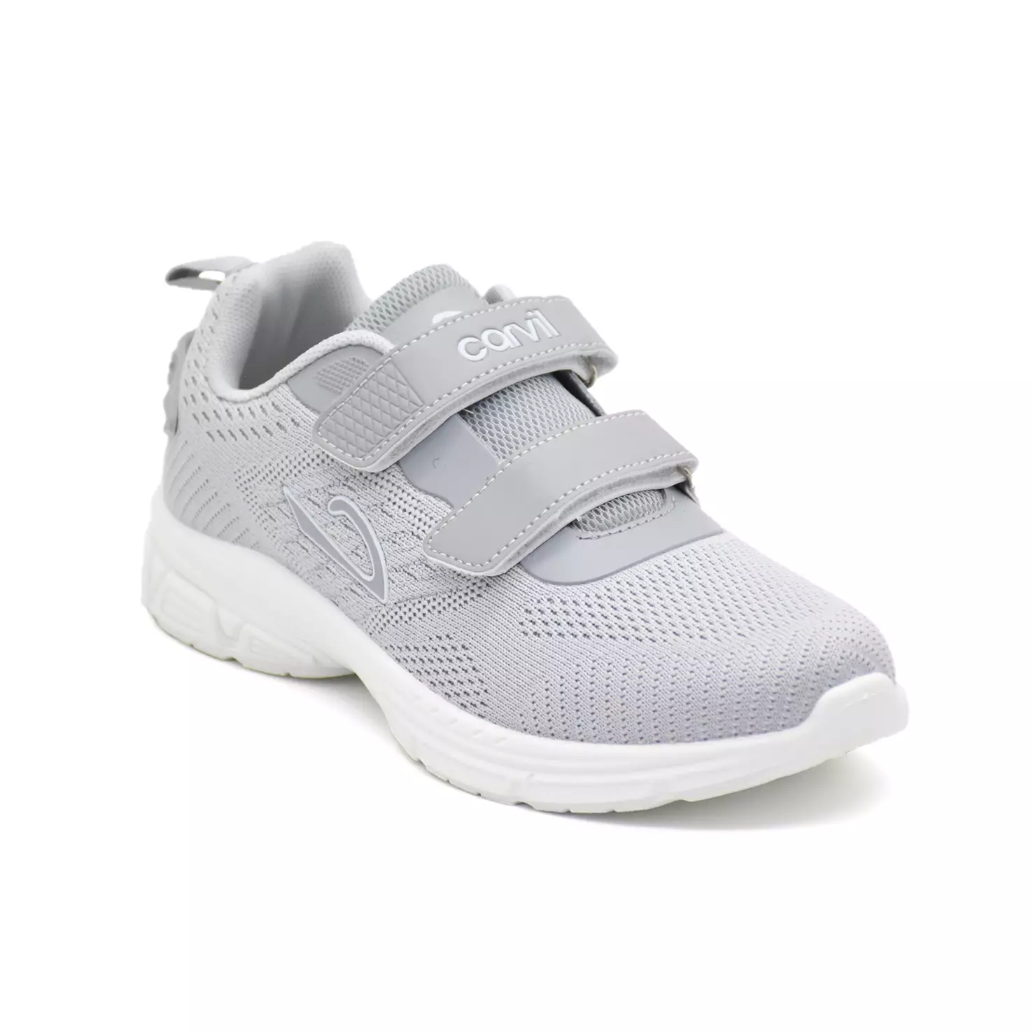 Carvil Sepatu Sekolah Anak Ghani-01 LT Dark Grey
