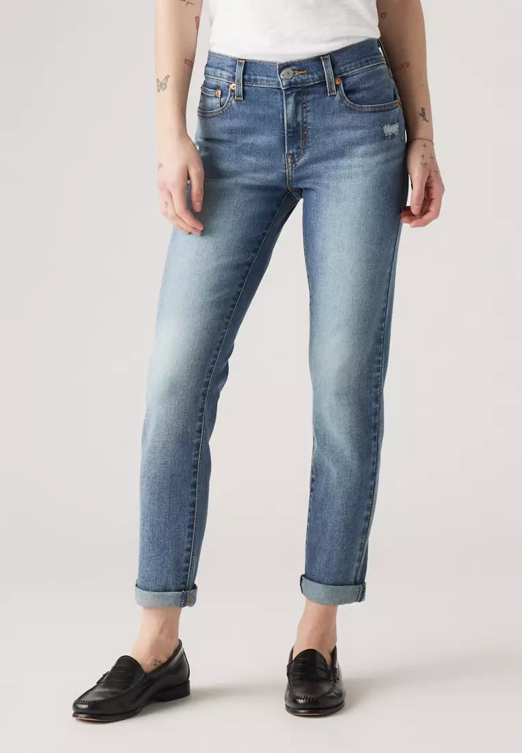LEVI'S ® Skinny Jeans 'Mid Rise Boyfrien Produktbild-Vorschau 4