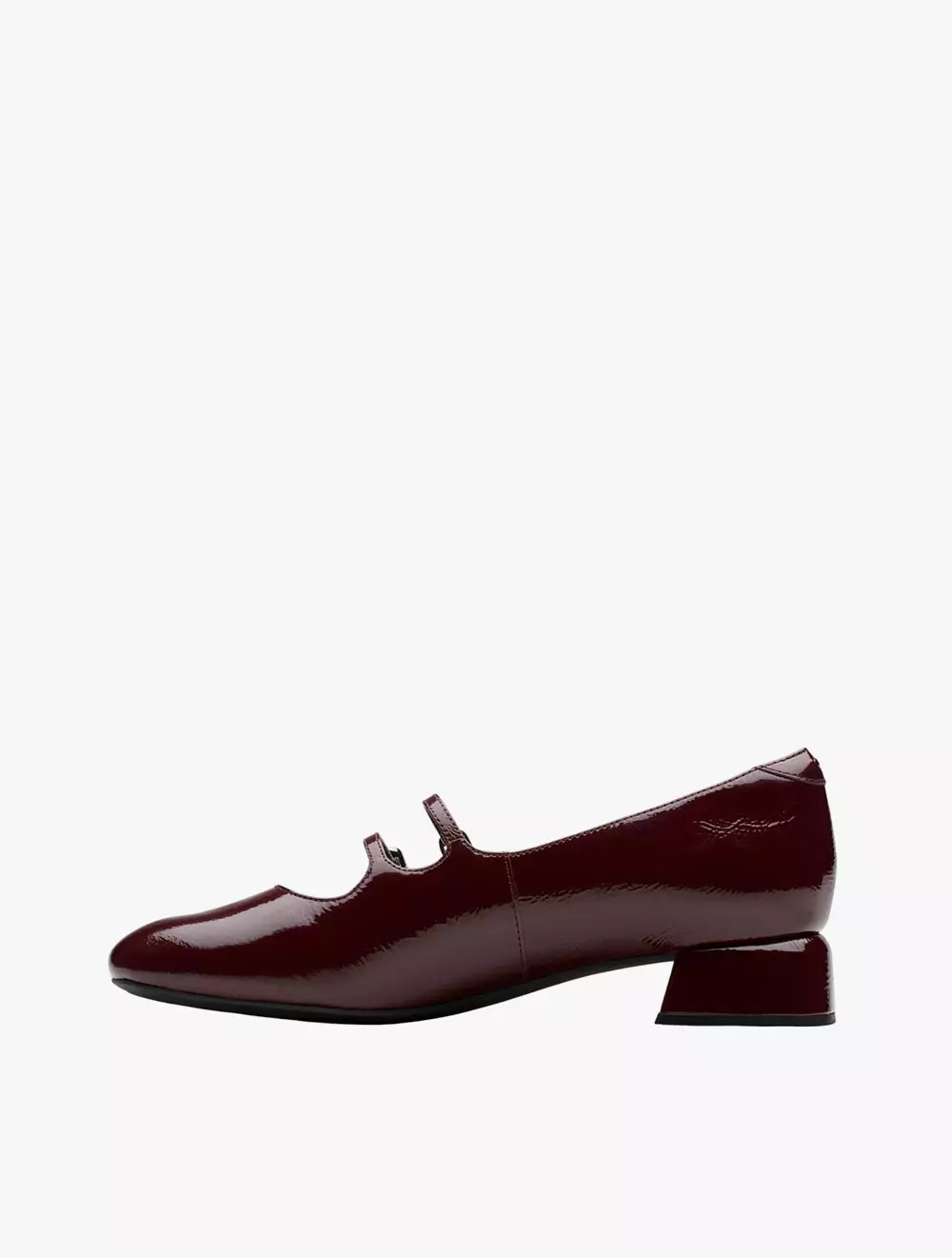 Clarks Daiss30 Shine Burgundy Patent