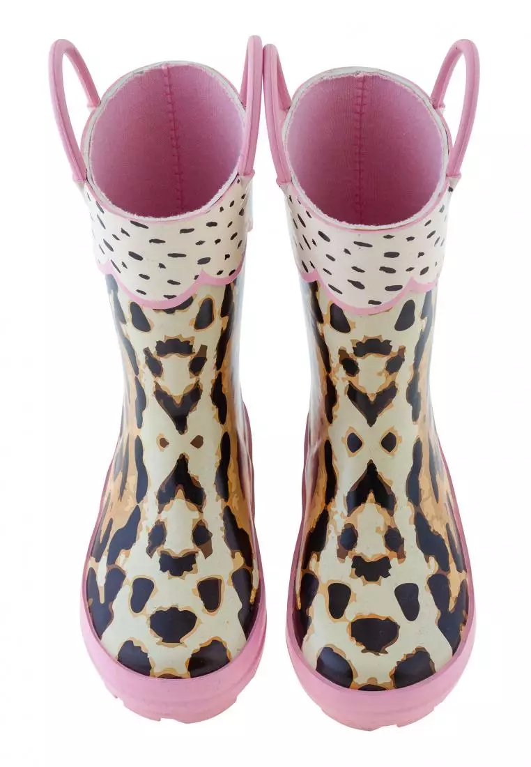 Rain Boots Leopard