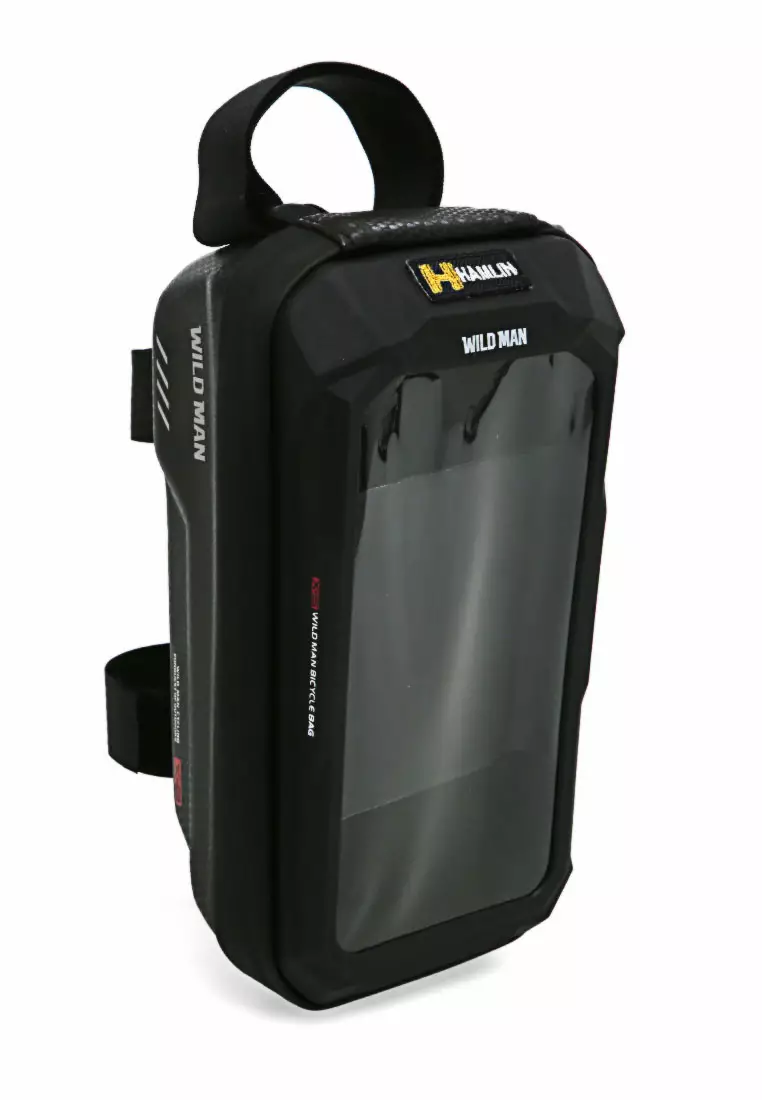 Qian Tas Sepeda Smartphone Case Handlebar Waterproof 1 L Easy to Install Material EVA ORIGINAL - Red