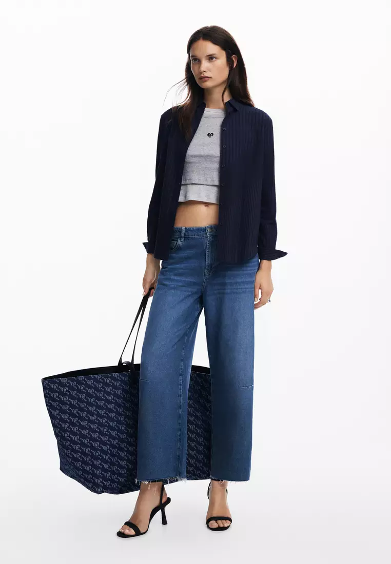 Desigual Women's accessories Desigual logo shopper bag.