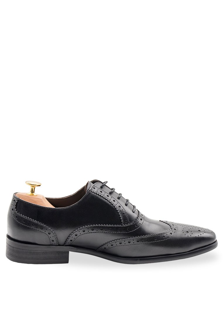 Salvador Wingtip Black Oxford