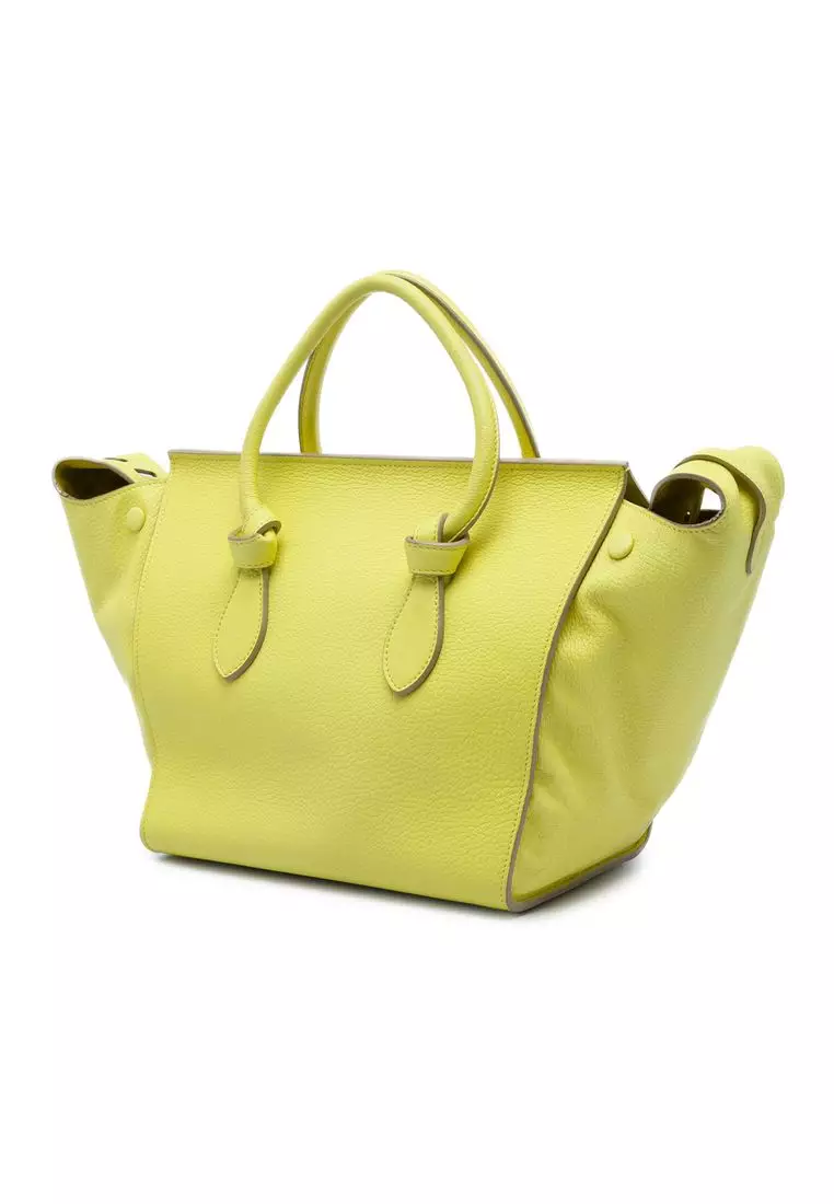 Pre-Loved Celine Small Grained Calfskin Tie Knot Handbag