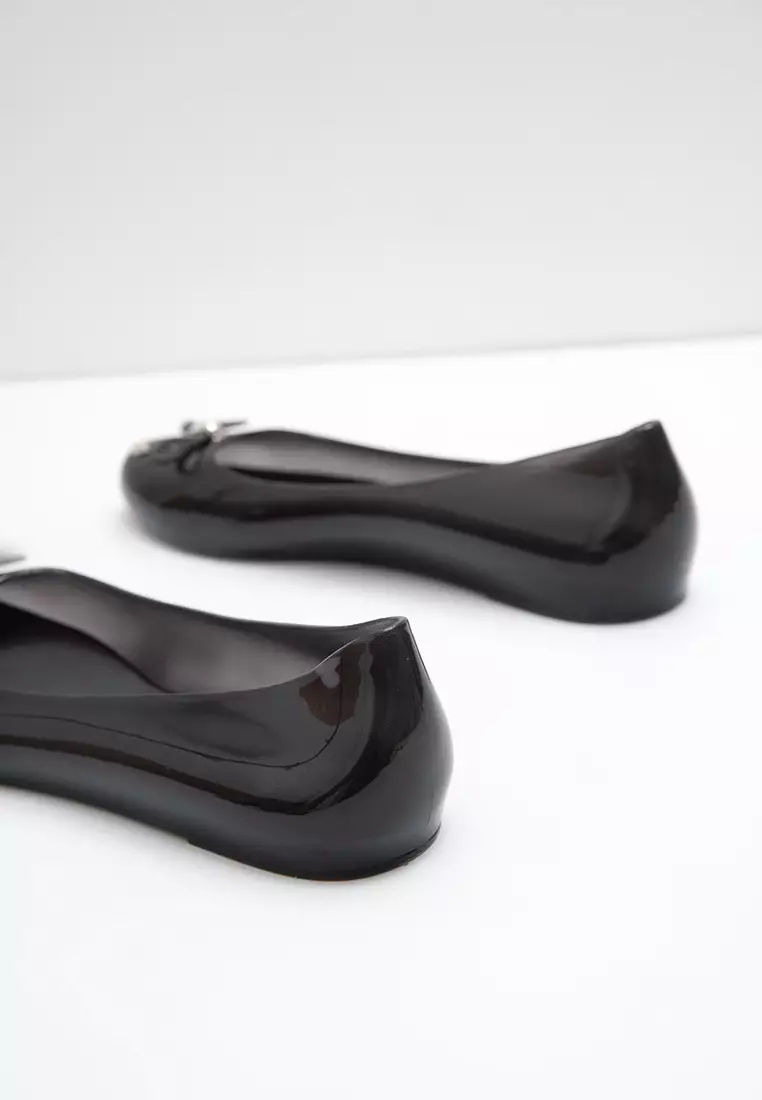 Sofia Maylea Jelly Flat Black