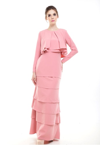 Sanctuary Classic Couture Kurung in Pink from Rina Nichie Couture in Pink