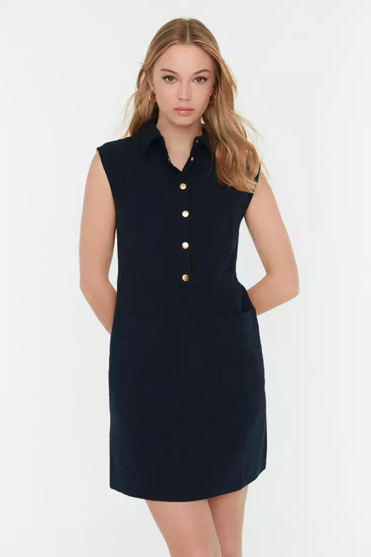 Half shirt dress on sale