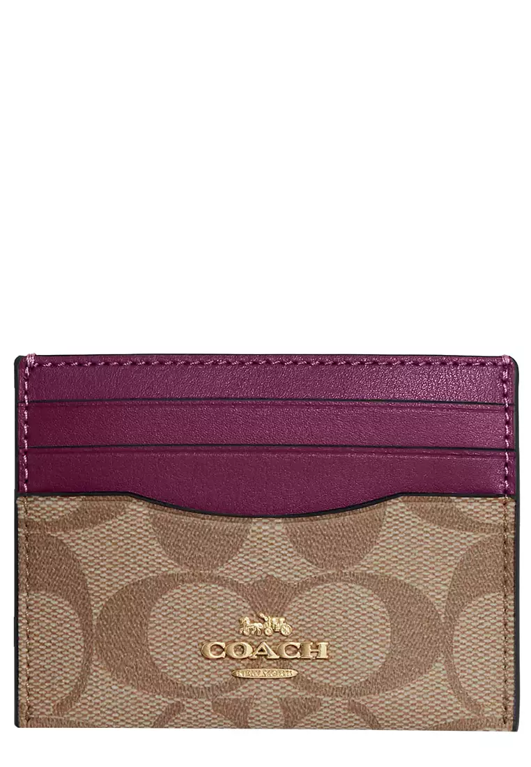 Coach slim id wallet clearance