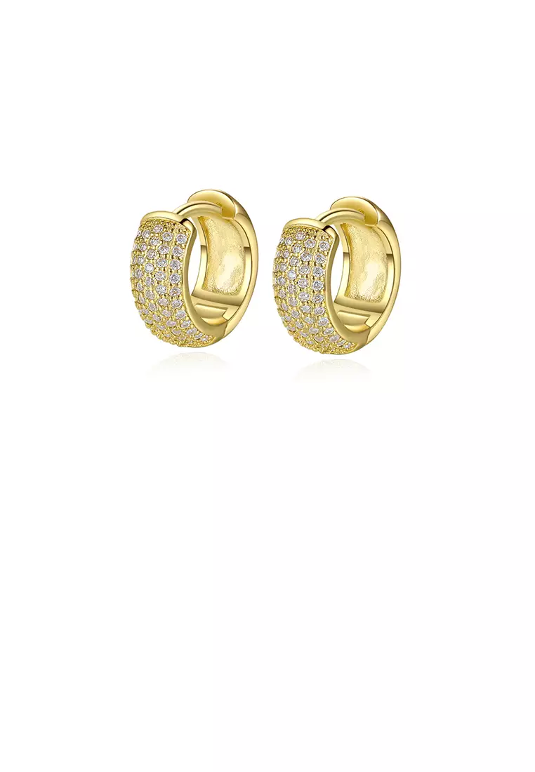 Gold geometric stud new arrivals earrings
