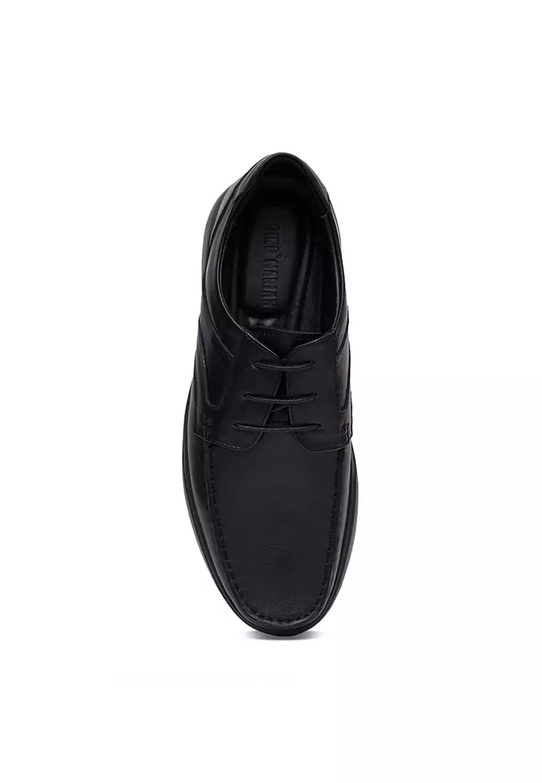 Sepatu Casual Pria Sneakers Gino Mariani Fausto Hitam