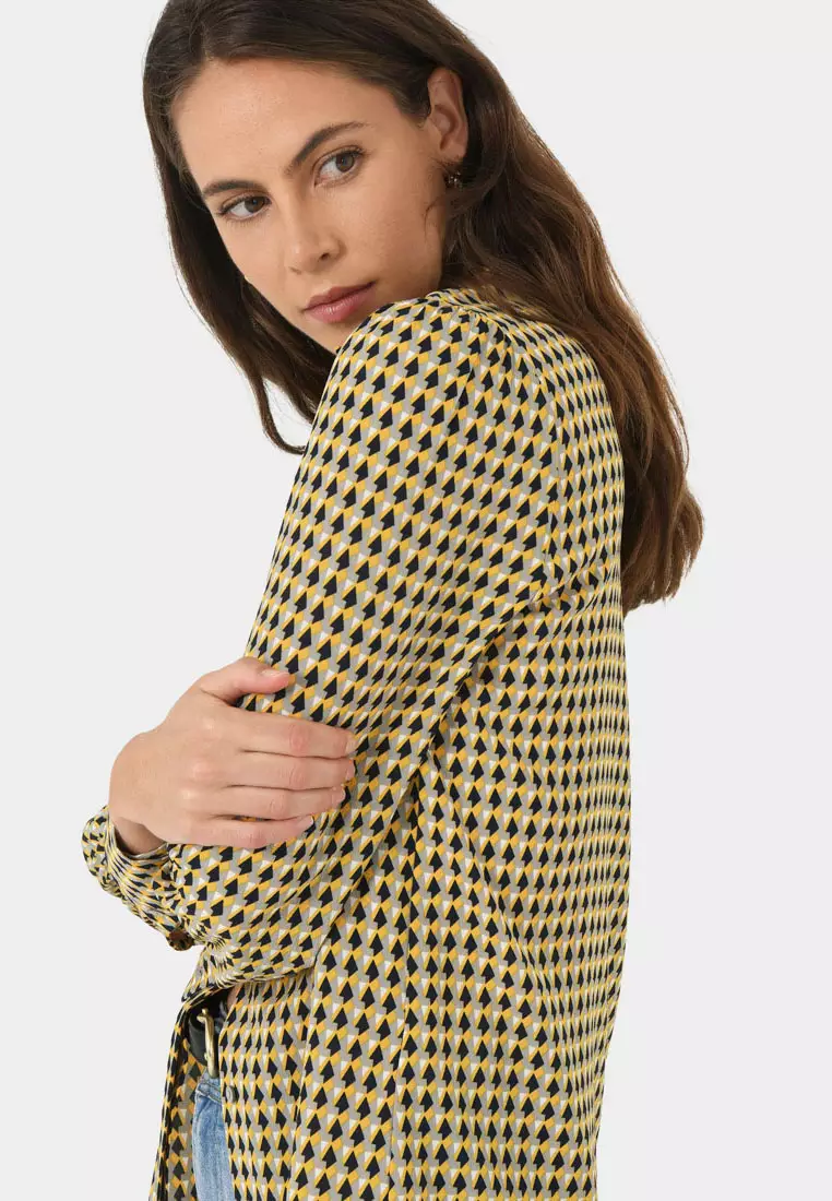 Jazmin Geo Print Blouse