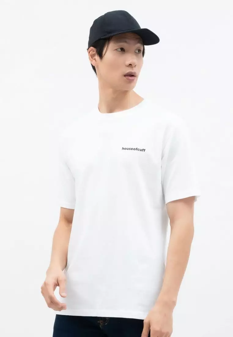 Houseofcuff T-shirt Kaos Putih Motif Gunung Fuji Tersedia Size S - 4XL