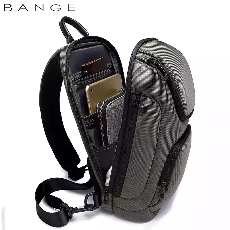 Bange BG7565 Tas Selempang Sling Bag Pria - GREEN