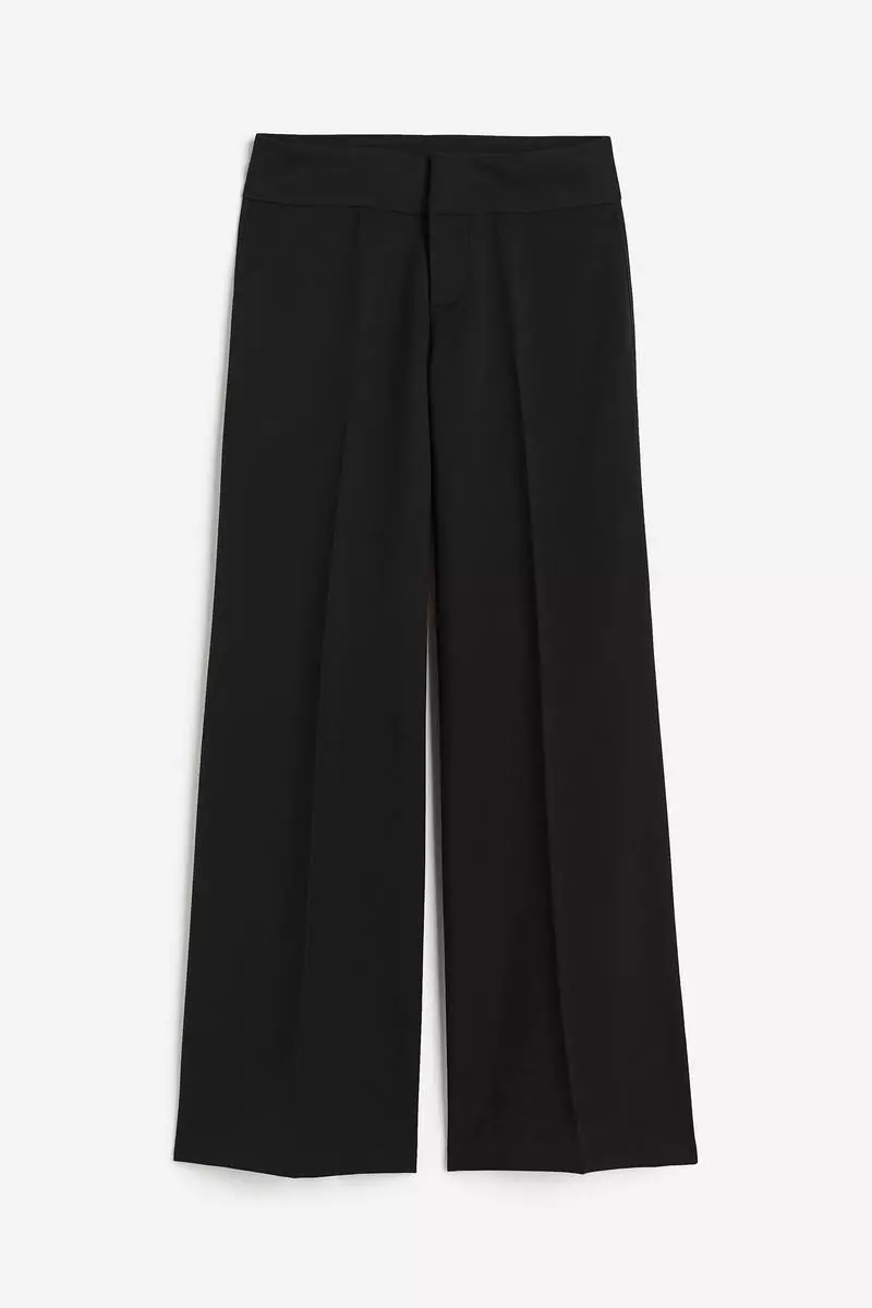 h&m black trousers