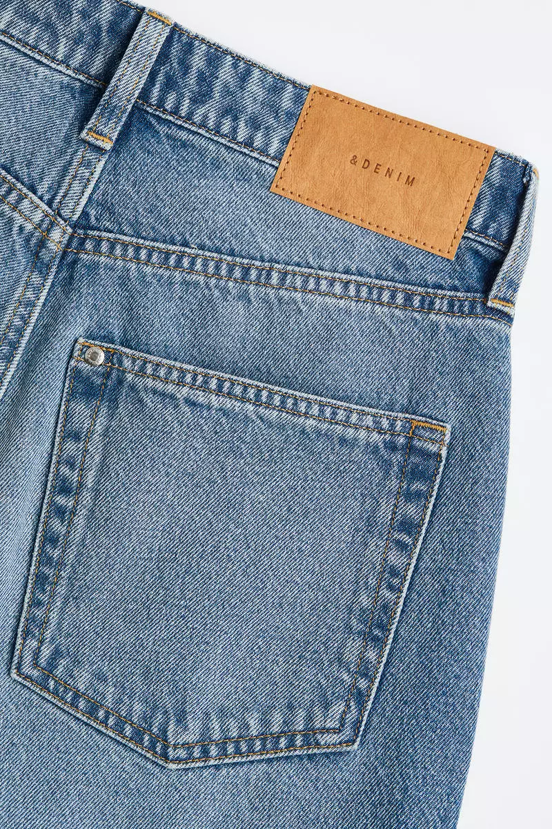 Buy H&M Mom Loose Fit Ultra High Jeans Online