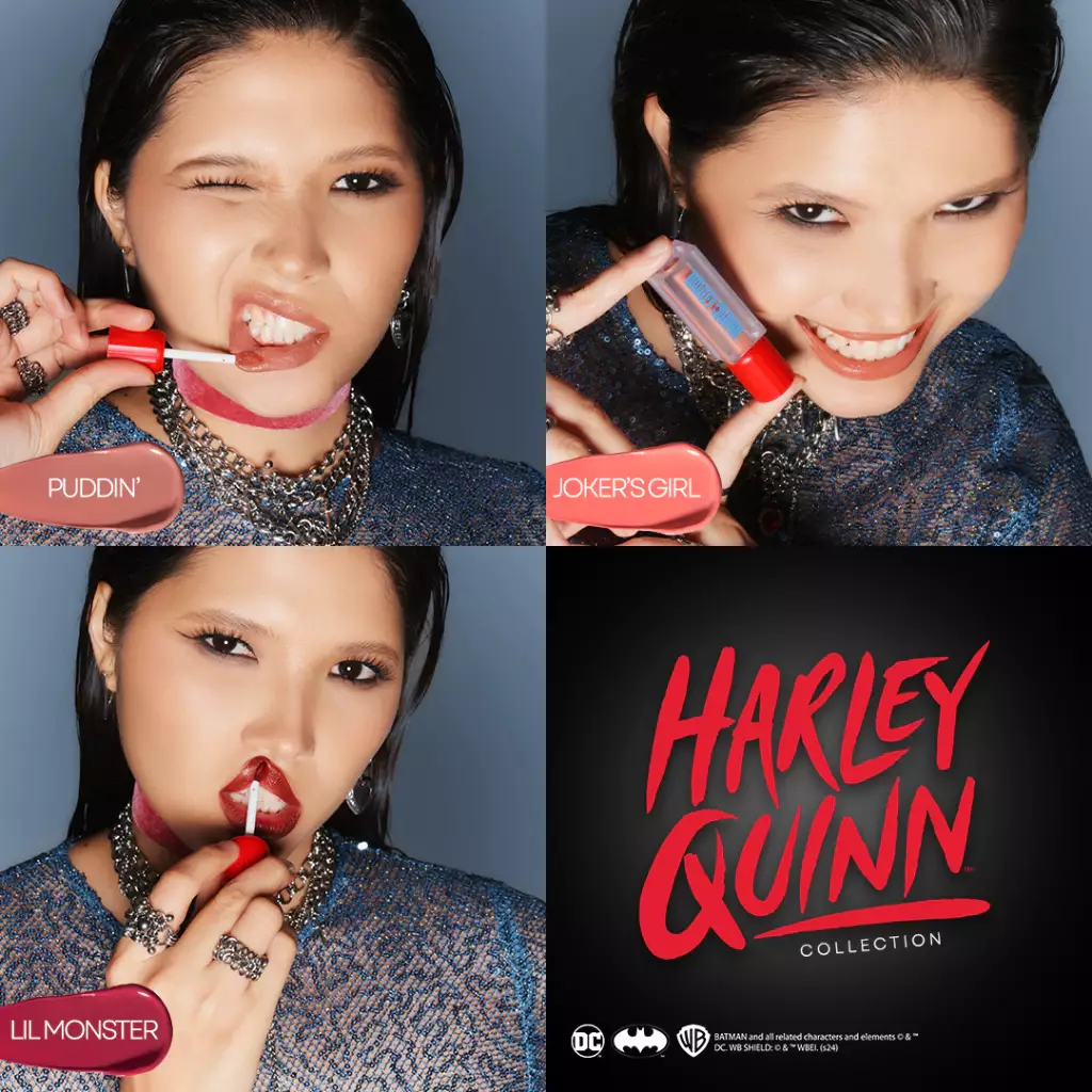 Luxcrime Harley Quinn Ultra Light Lip Stain - Puddin’