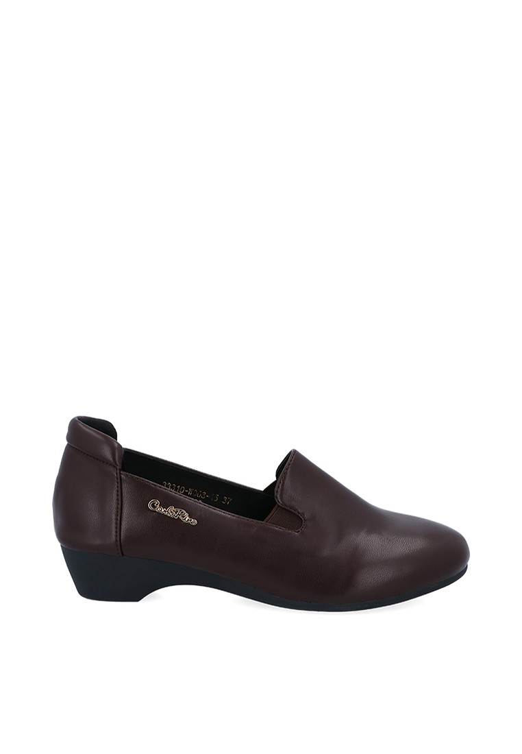 Dark Brown All Day Work Pumps