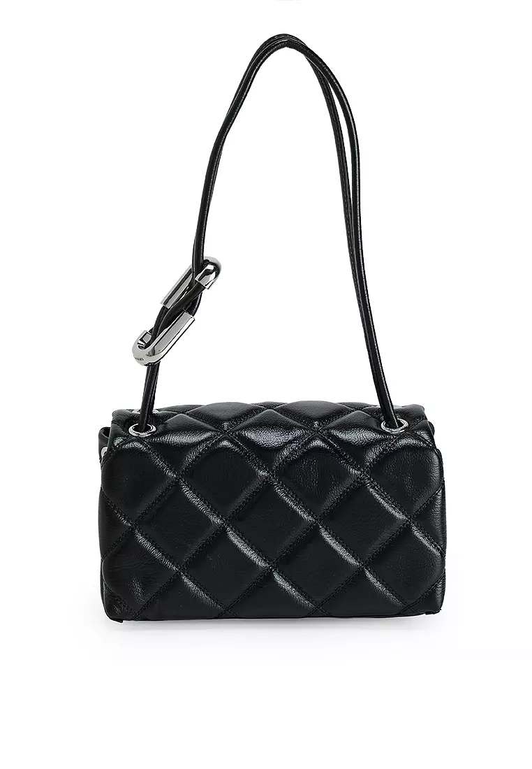 The Quilted Mini Dual Shoulder Bag