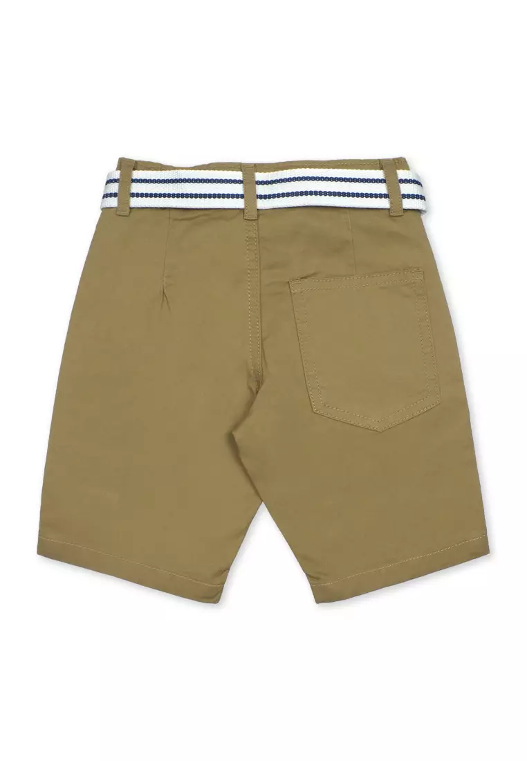 Boys Twill Short with Belt