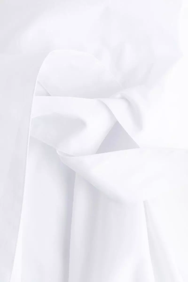 Tie-belt shirt dress