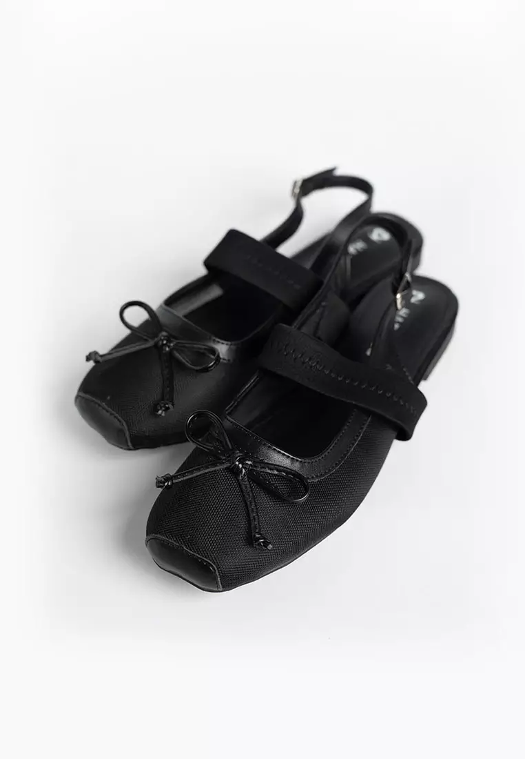Brynn Ribbon Slingback Flats