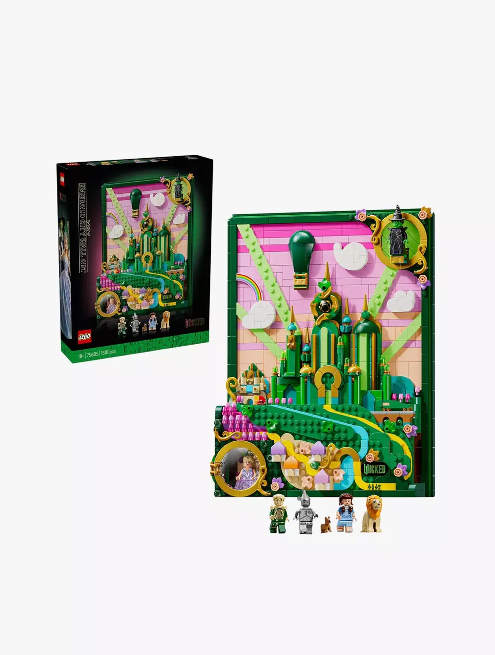 LEGO® Wicked Emerald City Wall Art - 75685
