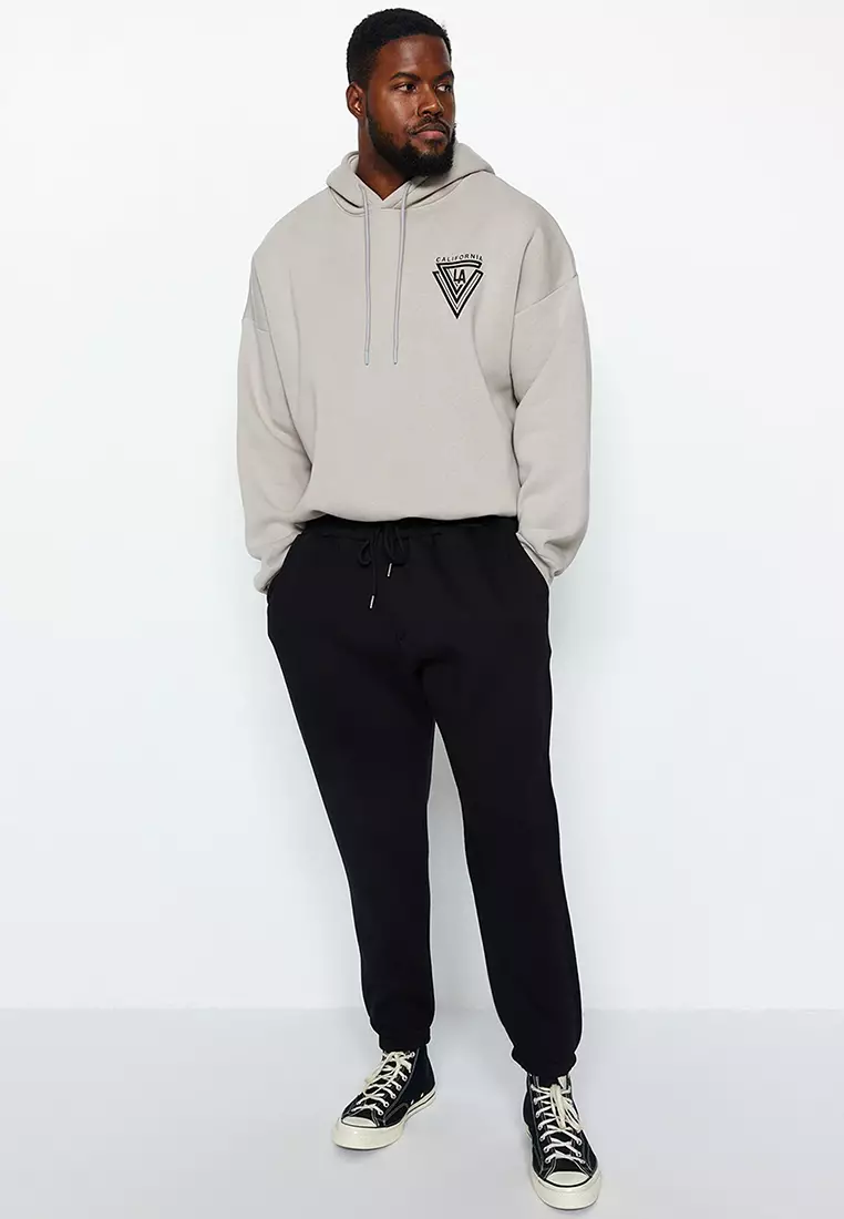 Comfortable Elastic Legs Basic Inside, Soft Pillow Sweatpants.