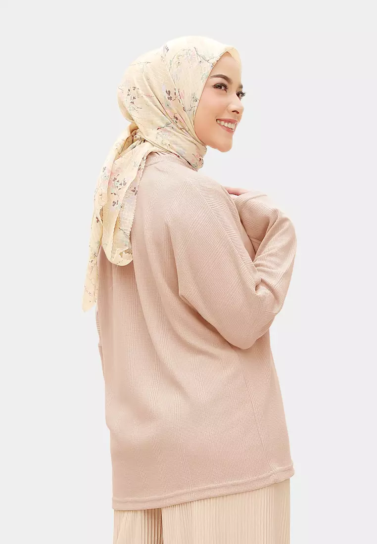 Zelena - Althea Long Sleeves Waffle | Kaos Lengan Panjang - Butter Toast