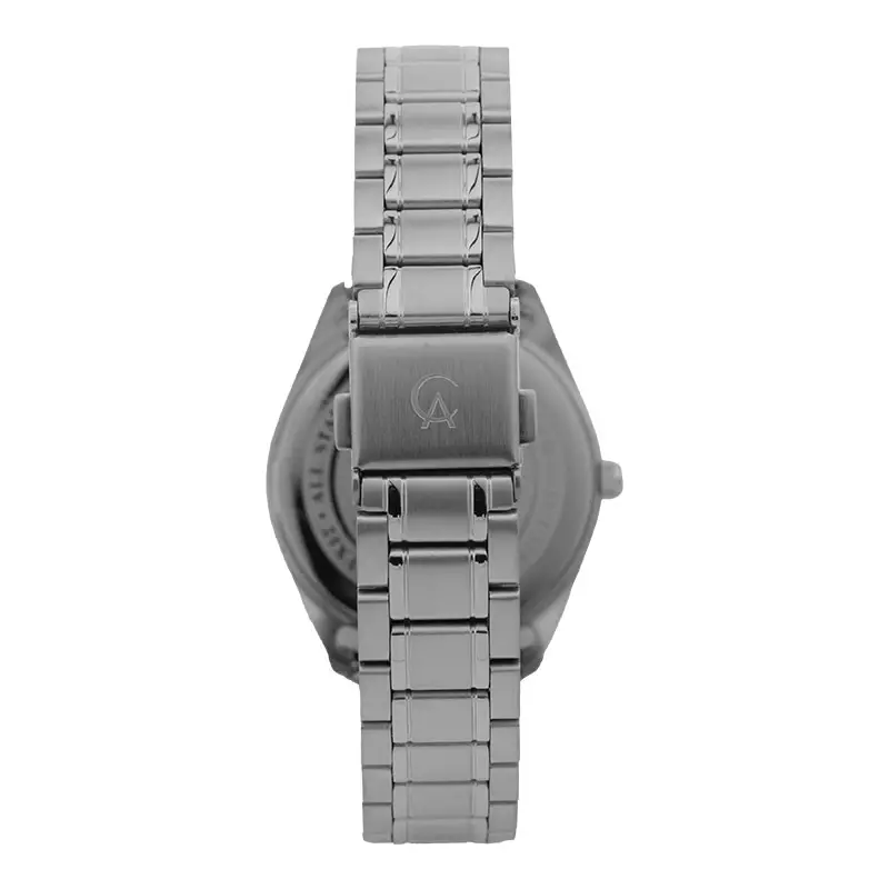 Jam Tangan Wanita Alexandre Christie Classic Steel AC 8681 LD BSSBA Ladies Black Dial Stainless Steel Strap