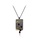 Glamorousky silver 925 Sterling Silver Plated Black Fashion Creative Gold Cloud Drop Geometric Pendant with Garnet and Necklace 996CBACC981C8BGS_1