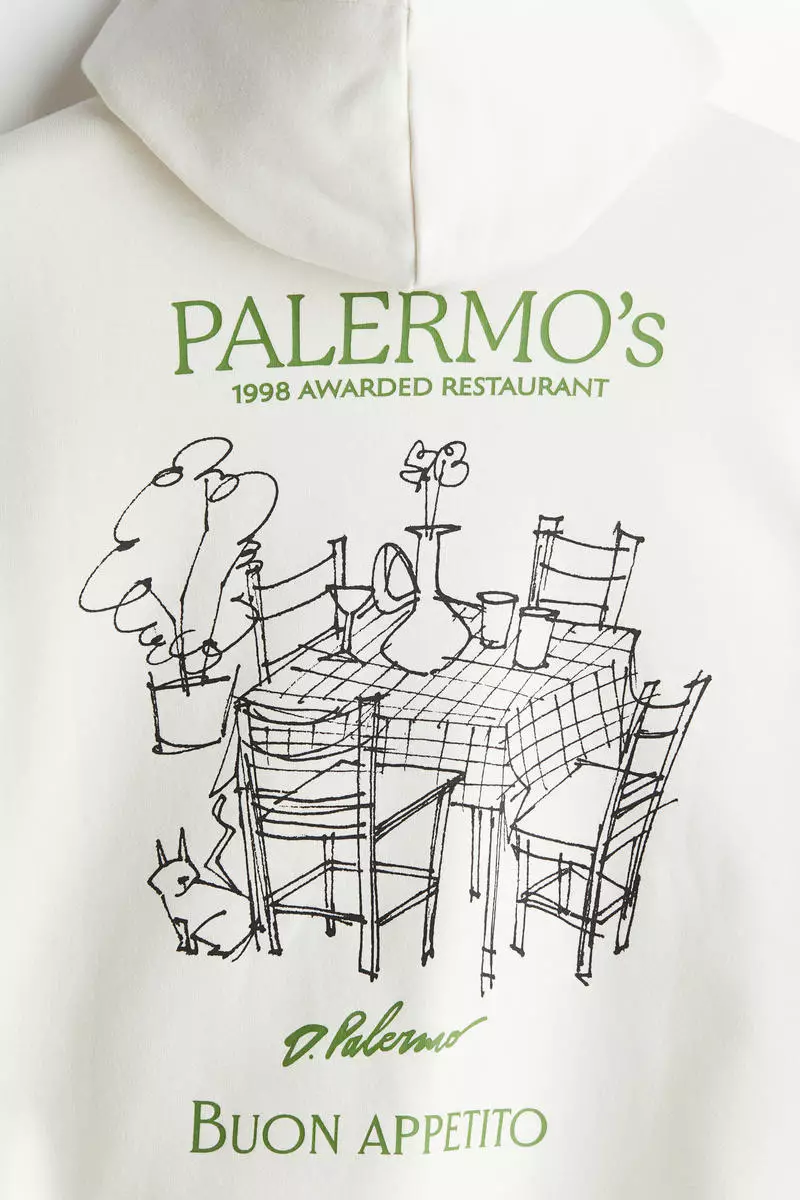 Loose Fit Printed hoodie