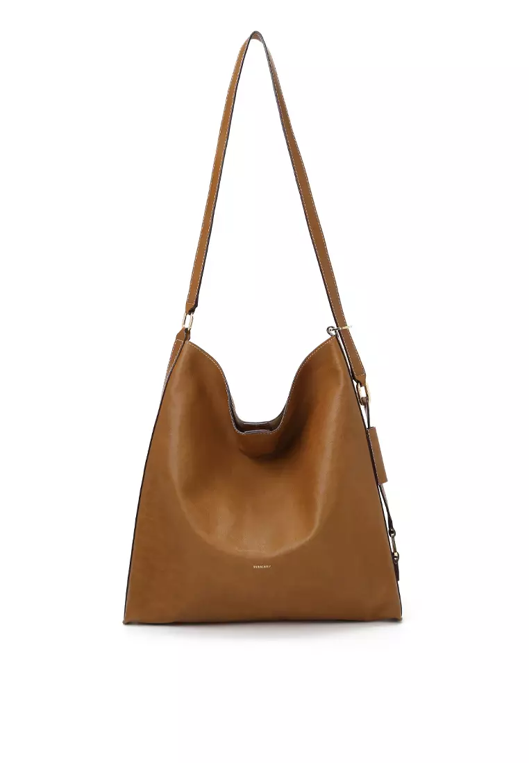 Slouchy Hobo Bag - Caramel