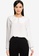 ONLY white Tuesday Cloud Collar Blouse 5427AAA877971BGS_1
