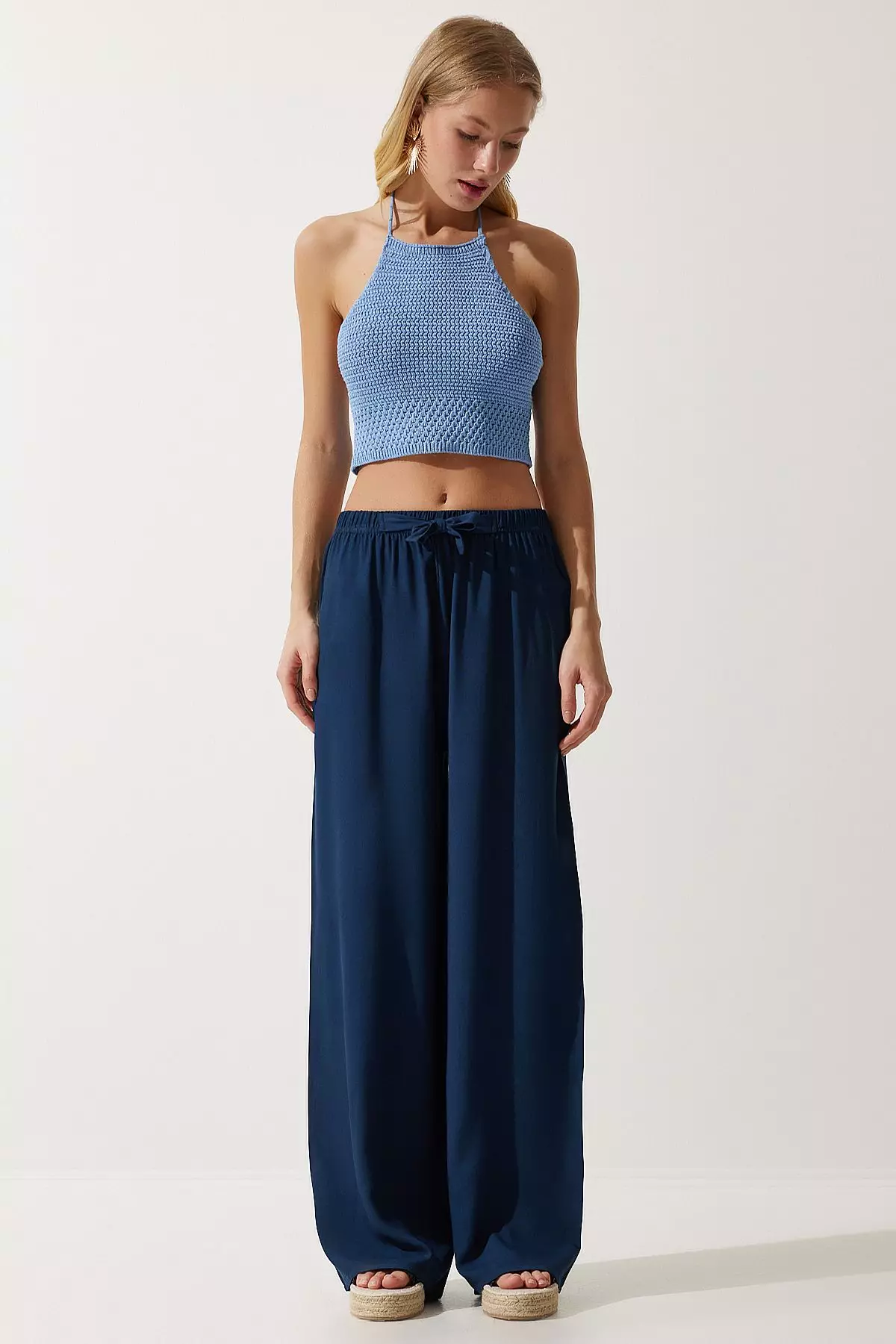 Wide Leg Trousers