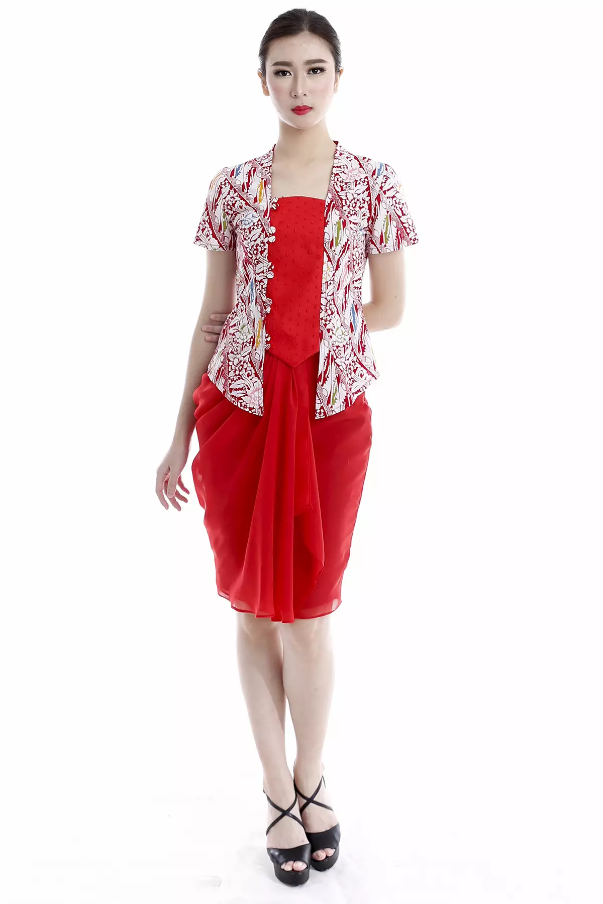 NAWANGAN MERAH JARIK SKIRT