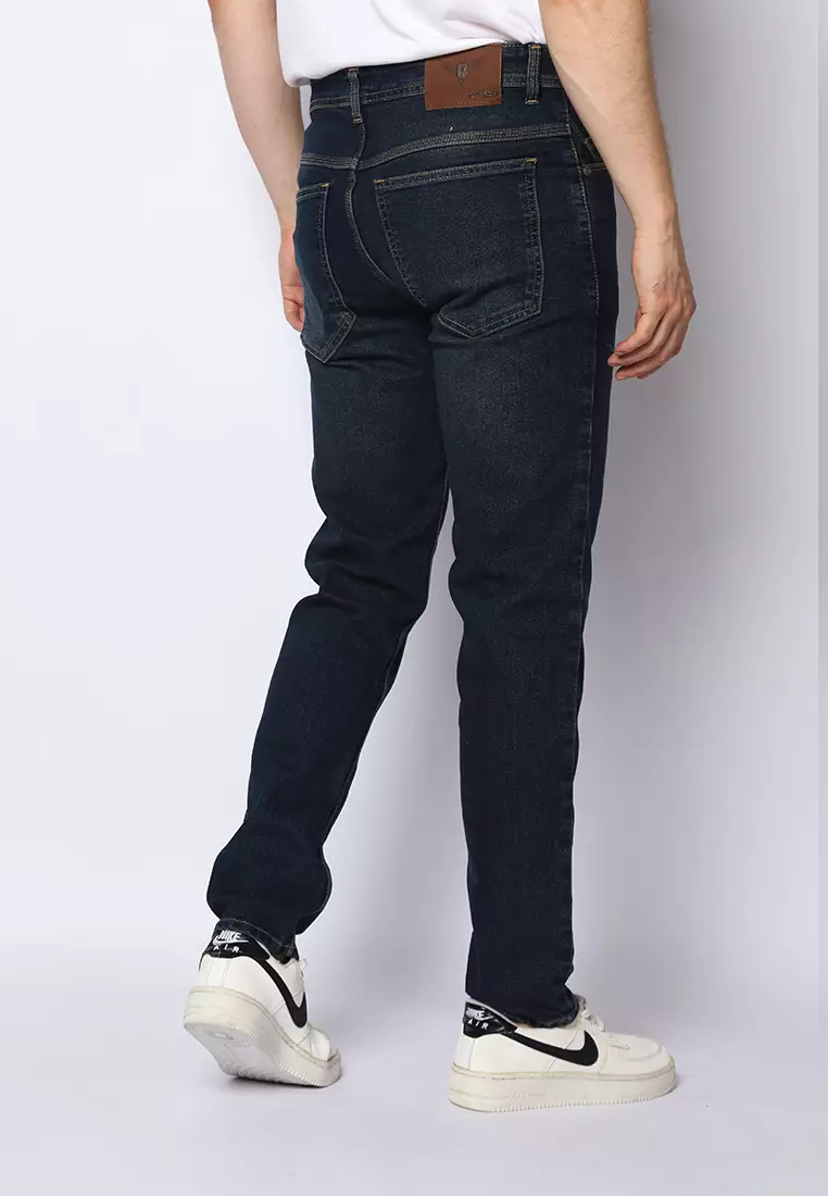 2nd RED Jeans Slim Fit Dared Biru Keabuan 132503