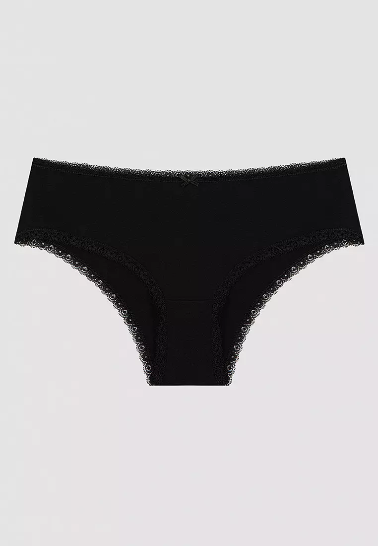 Daily Lace Cotton 3-Piece Hipster Panties