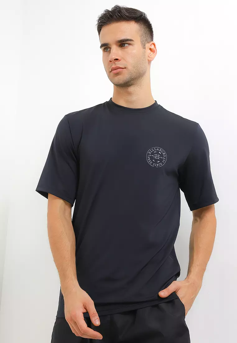 Big Wave Daz Lf Short Sleeve Rashguard