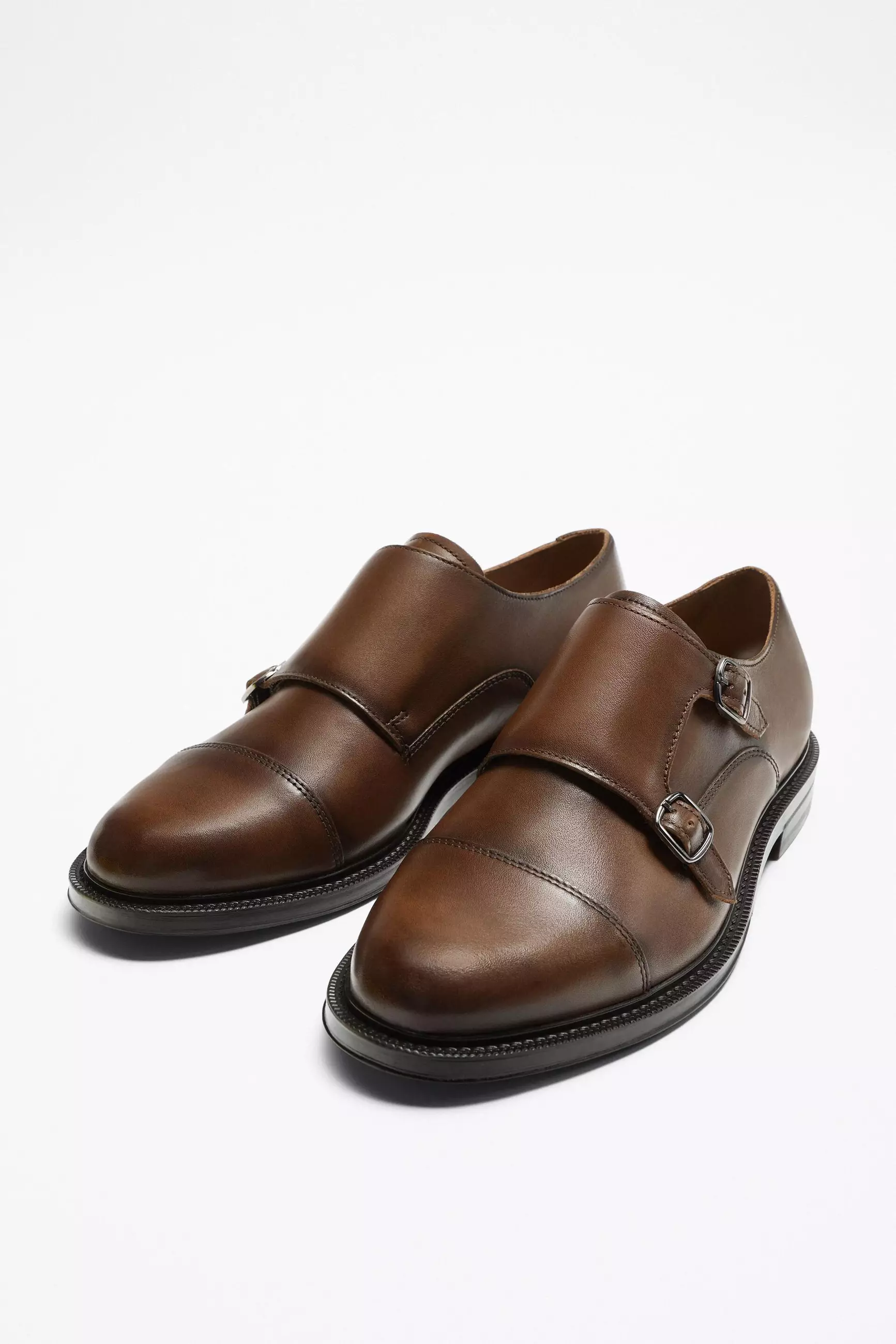 Double monk strap shoes zara online