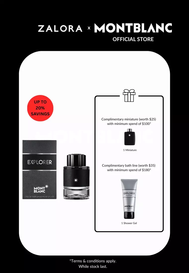 Buy Montblanc Montblanc Explorer EDP Natural Spray 60ml 2025 Online