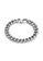 Kings Collection silver Stainless Steel Hip Hop Cuban Bracelet (Circumference 22cm) (KJBR16039) 33C94ACB705EDDGS_1