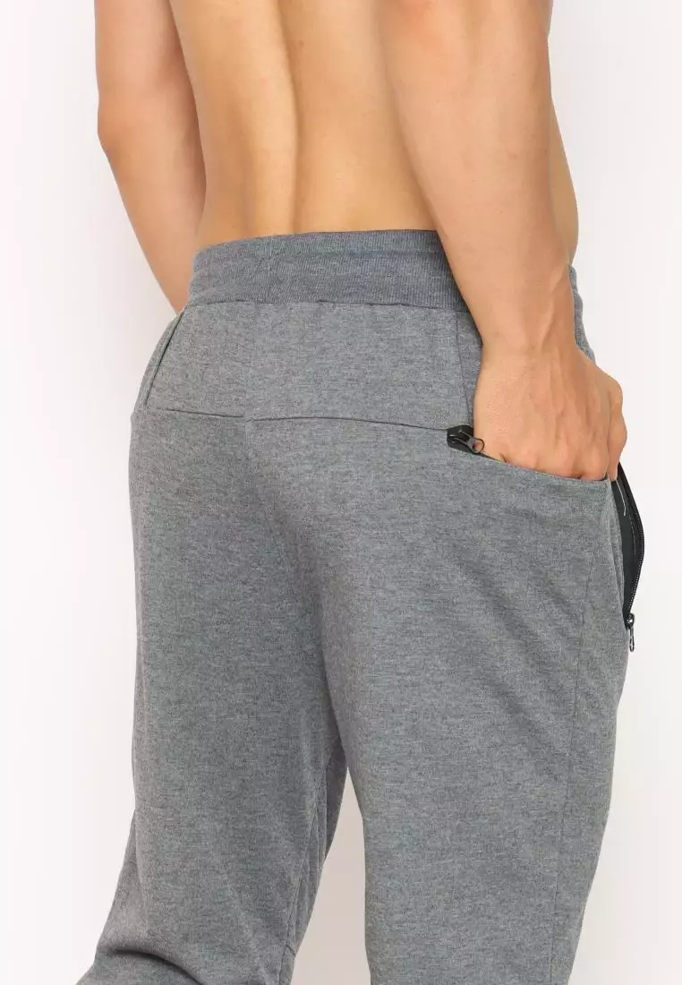 FITWEAR - JOGGER MATEO BACK ZIP POCKET - GREY