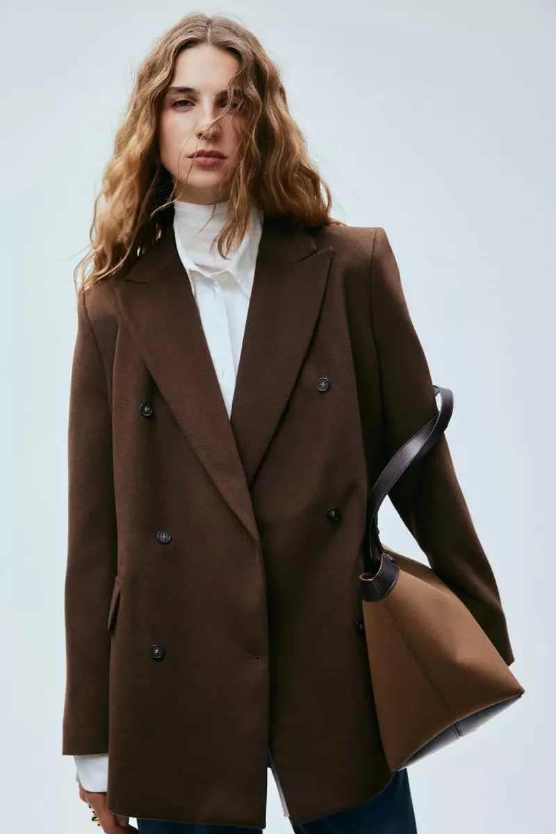 Double-breasted blazer