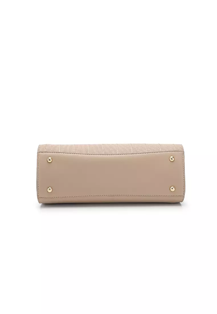 Women's Top Handle Bag / Sling Bag / Crossbody Bag / Shoulder Bag (手拿袋 / 斜孭袋 / 單肩包) - 棕色