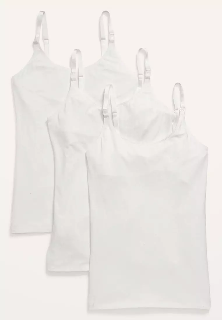 Buy Old Navy Maternity First Layer Nursing Cami Top 3 Pack 2024 Online