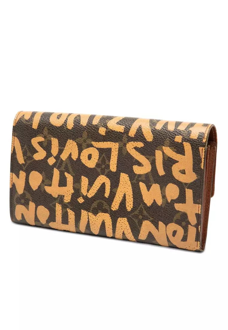 Pre-Loved Louis Vuitton Stephen Sprouse Monogram Graffiti Porte Monnaie Credit