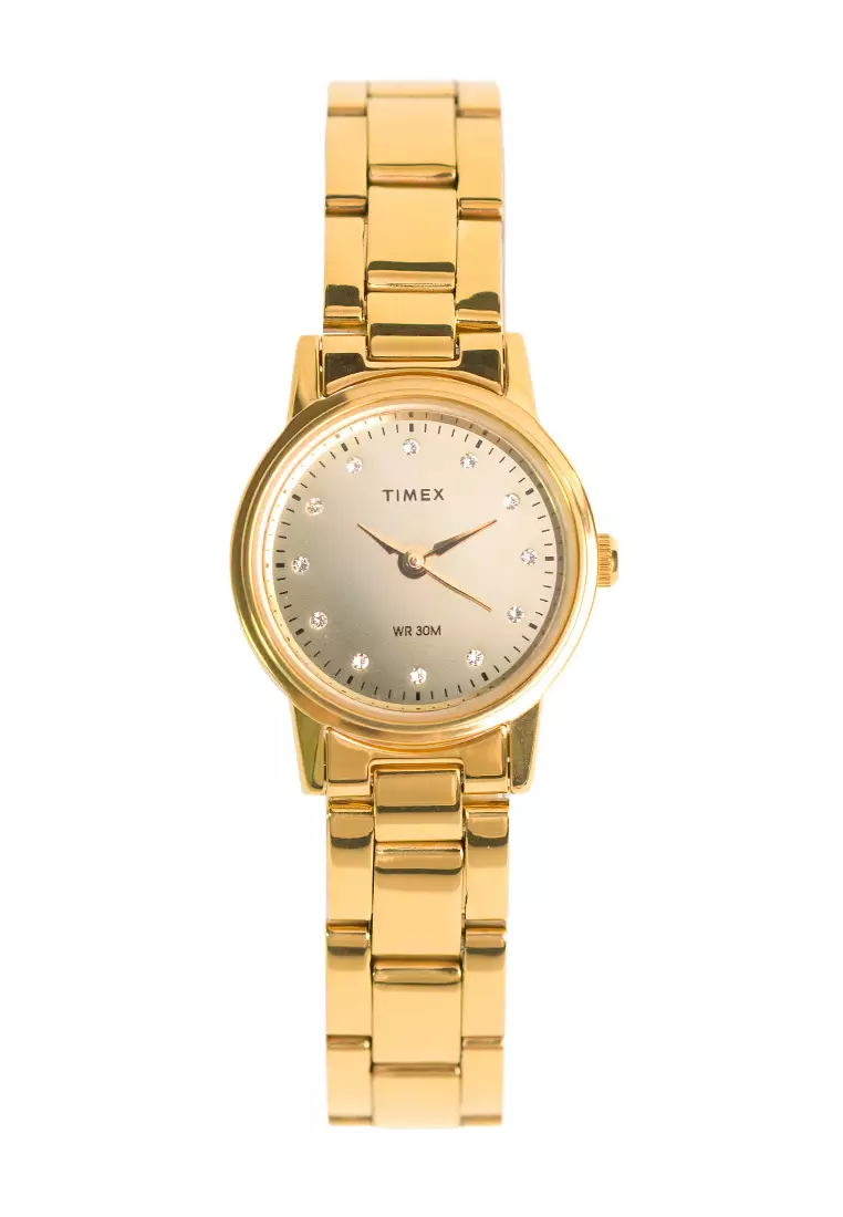 Timex gold watch price sale